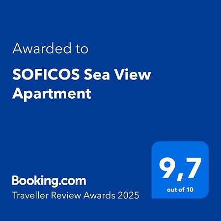 Soficos Sea View Apartment Nafpaktos Екстериор снимка