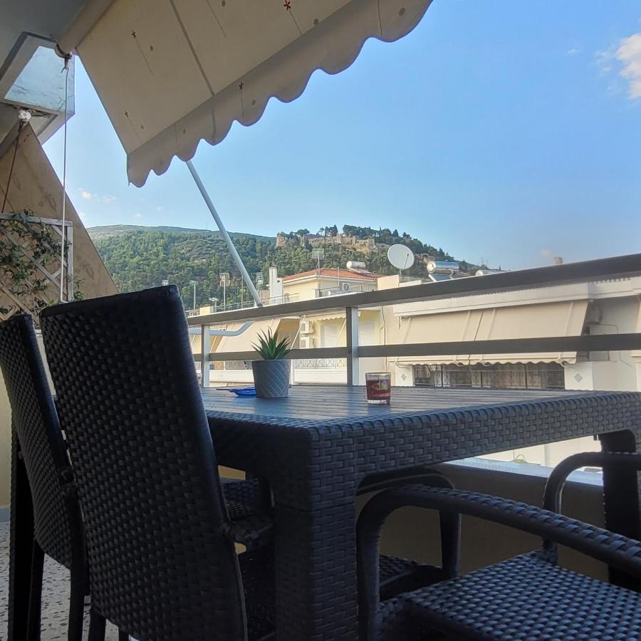 Soficos Sea View Apartment Nafpaktos Екстериор снимка
